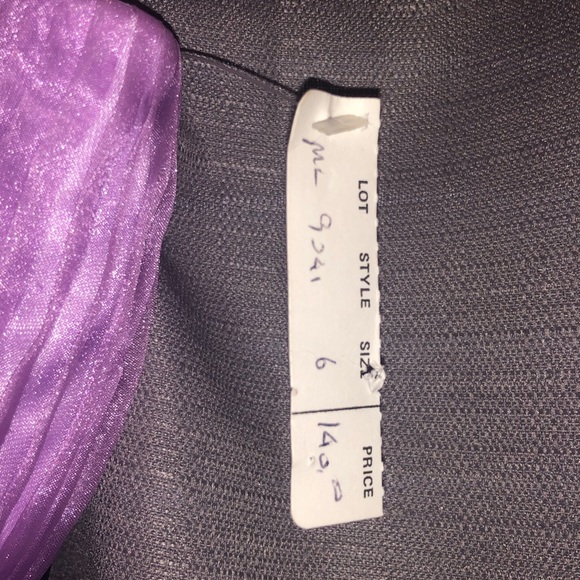 Mari Lee Purple Party/Prom Dress - Picture 3 of 7